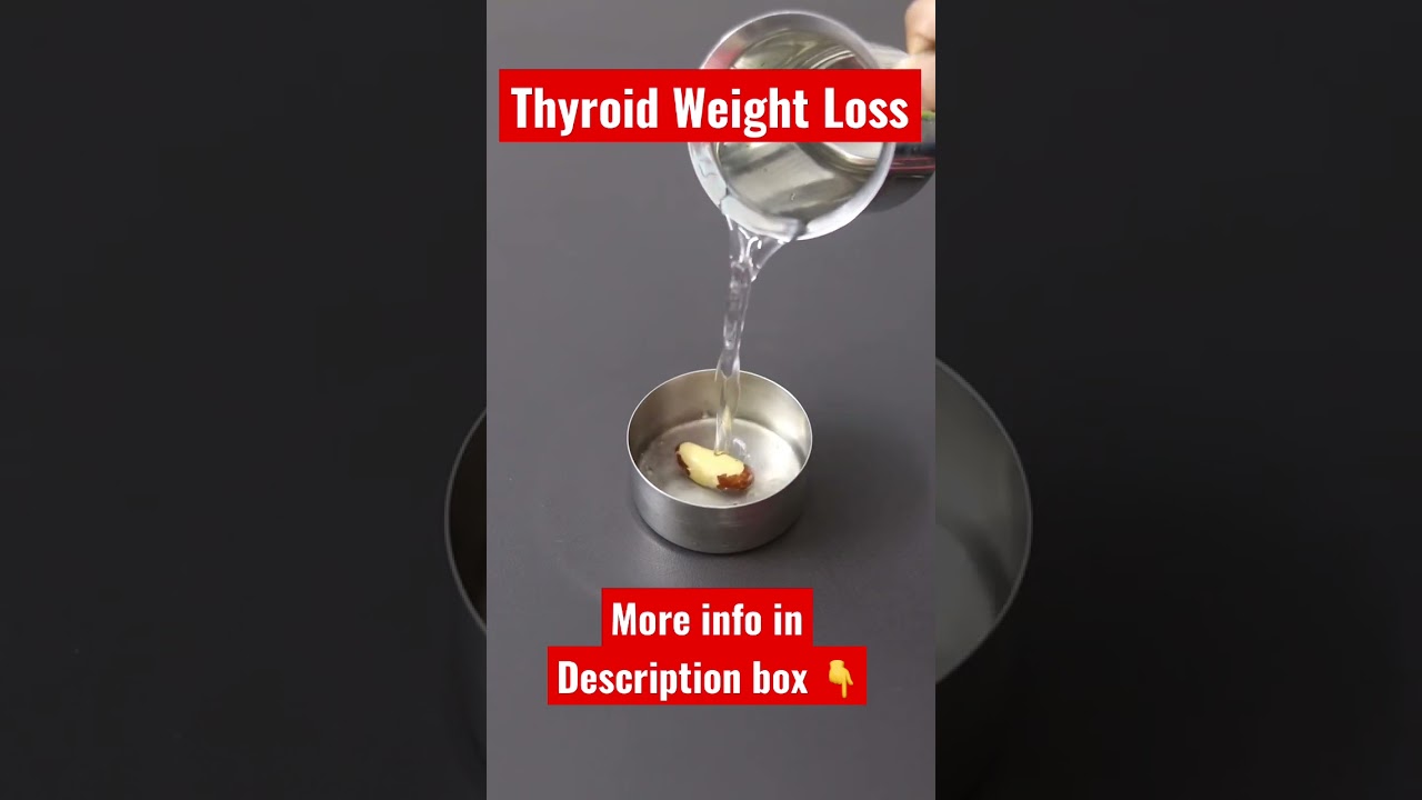 Thyroid Weight Loss – Thyroid Health – Natural Supplement To Boost Thyroid Health #shorts