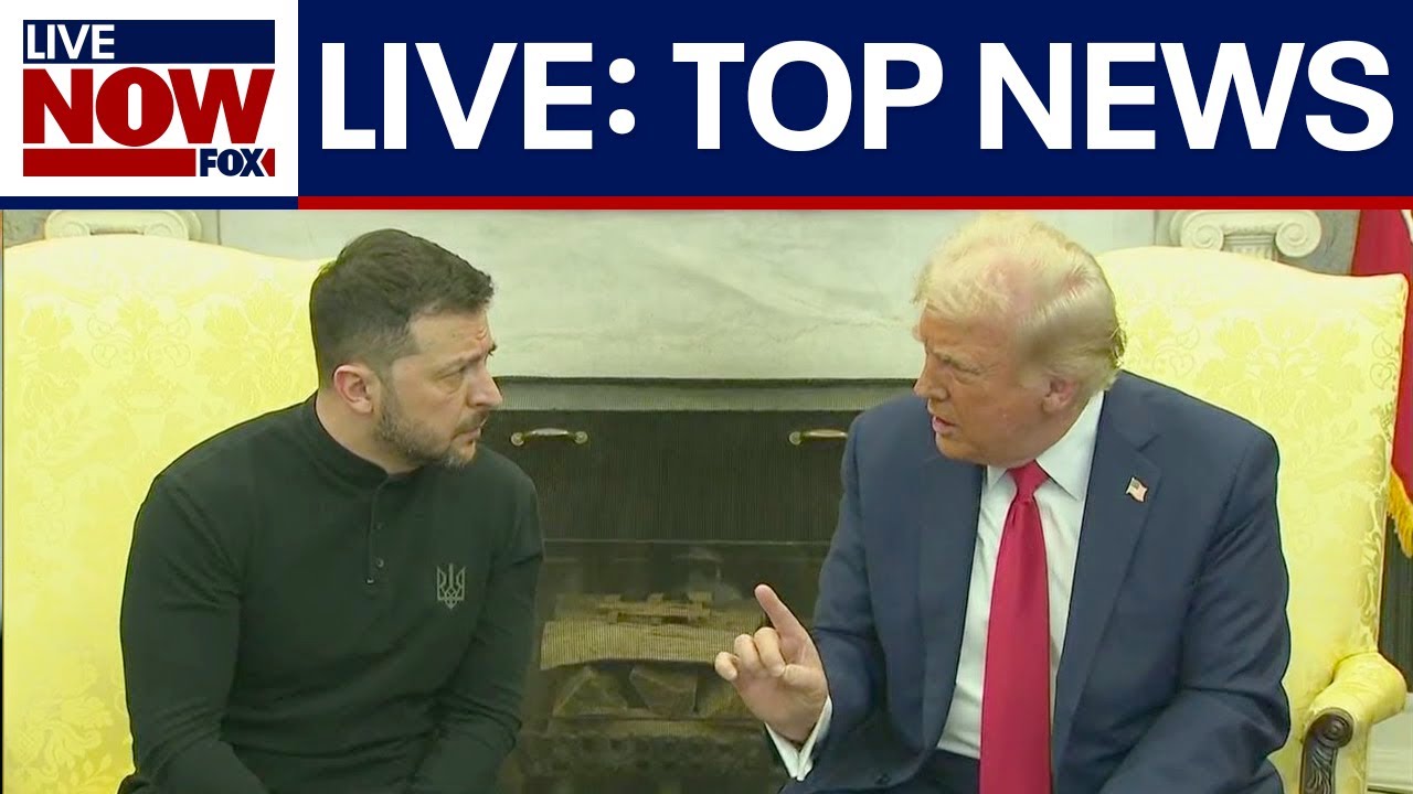 LIVE NEWS: Trump Zelenskyy meeting, Texas measles outbreak, Pope health, Israel, latest updates