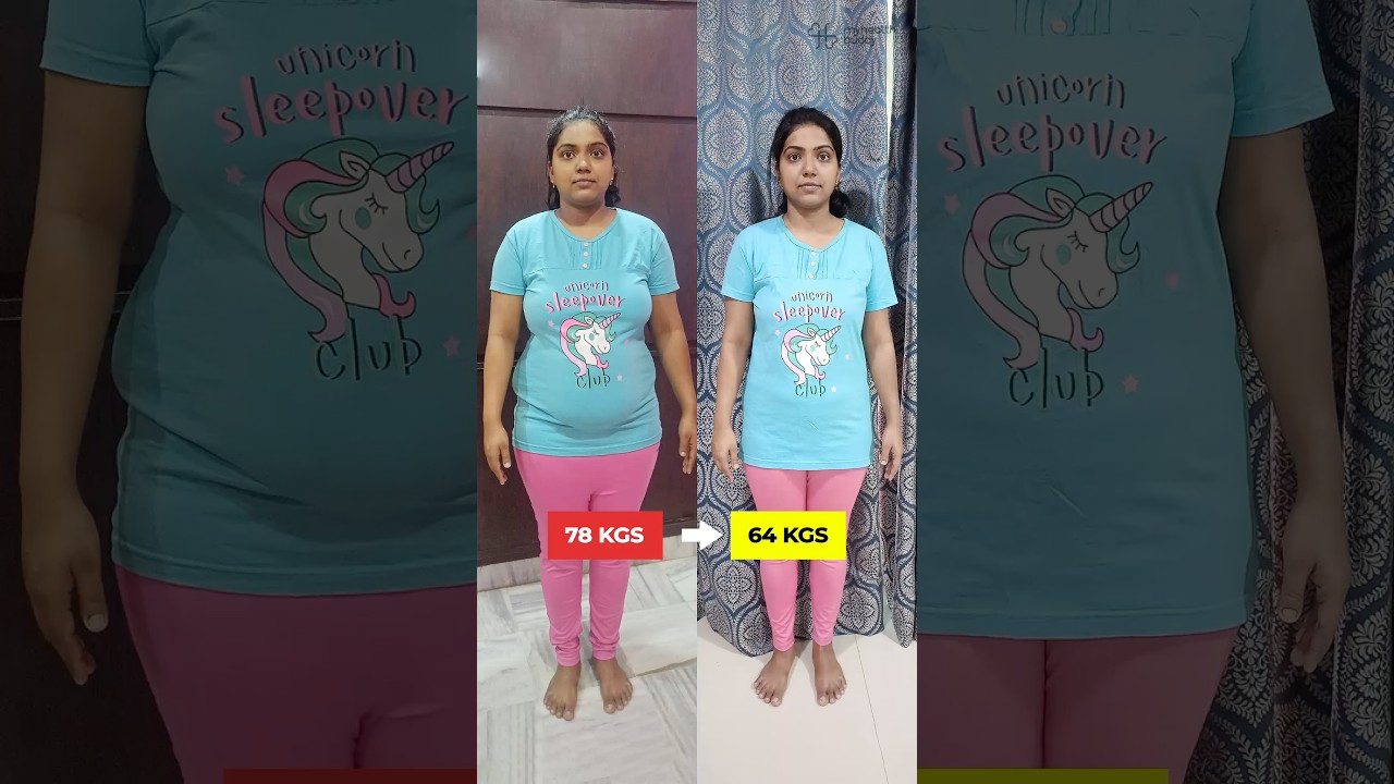 14 kg weight loss and belly fat gone in 6 months with simple home food | MyHealthBuddy