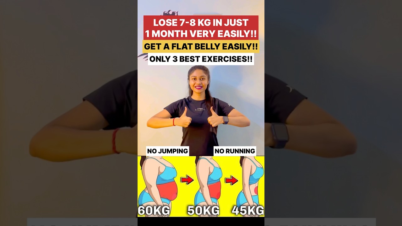 #weightloss #loseweightfast #bellyfat #youtubeshorts #shorts #workoutathome #fitness #fatloss #fit