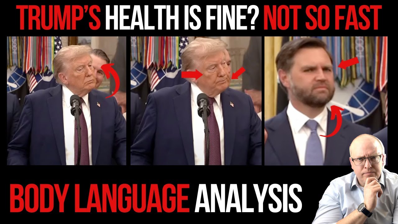 Trump’s Health Is Fine? Not So Fast: Body Language Analysis
