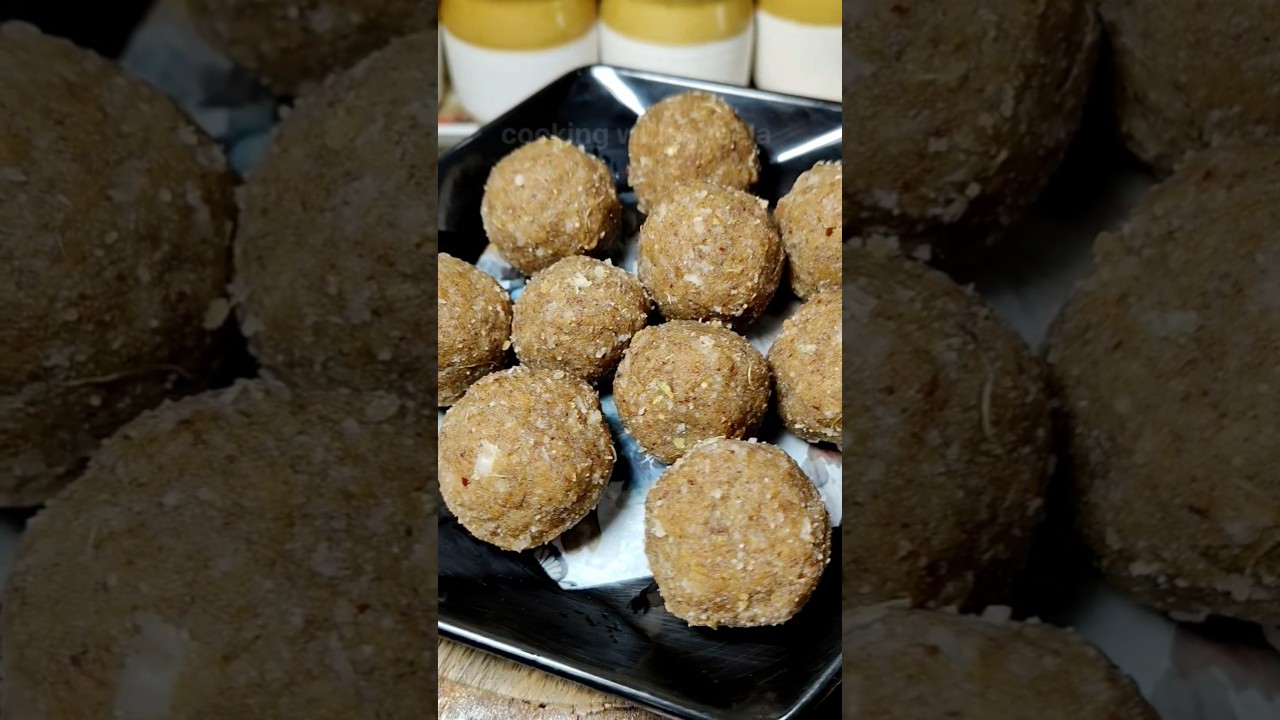 Fitness Coach Nitesh Soni’s SECRET Healthy Nariyal Laddu Recipe👍#shortsfeed #recipe #viral #health