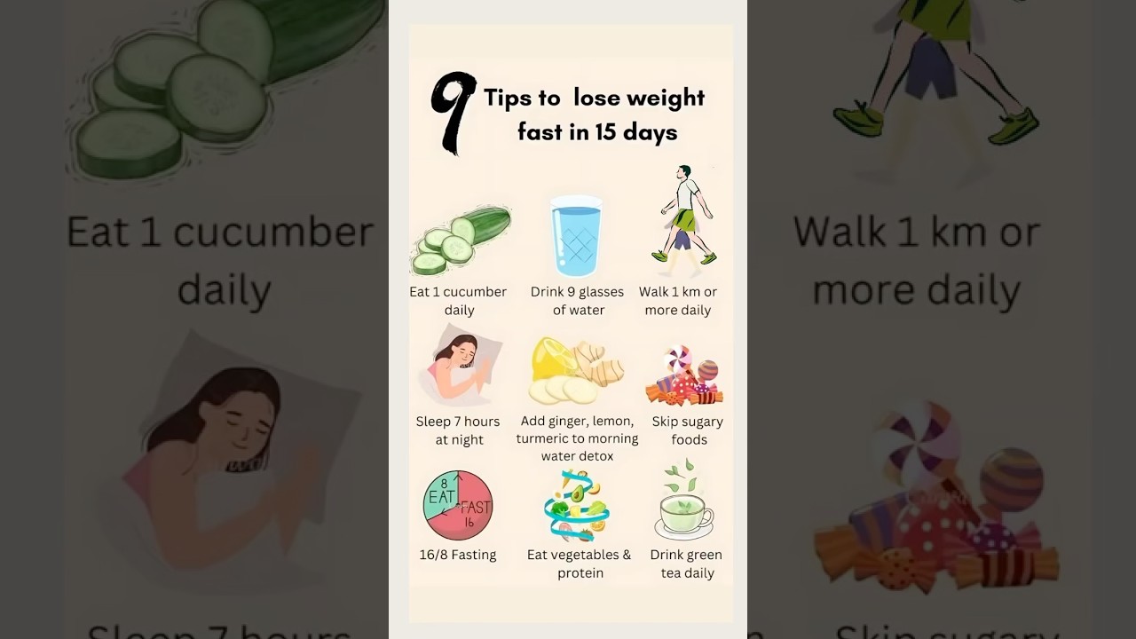 9 tips to loose weight fast in 15 days #protein #healthyfood #healthydiet #dietplan #calories #food
