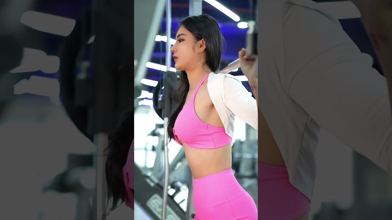 Chinese Girl Gym Workout 2237💪 Asian Fitness Model Inspiration