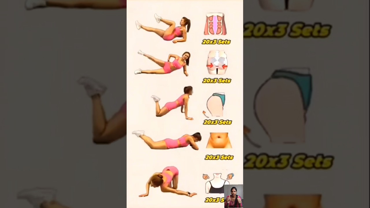 Weight loss exercises at home #weightloss #fitness #yoga #exercise #challenge #shorts