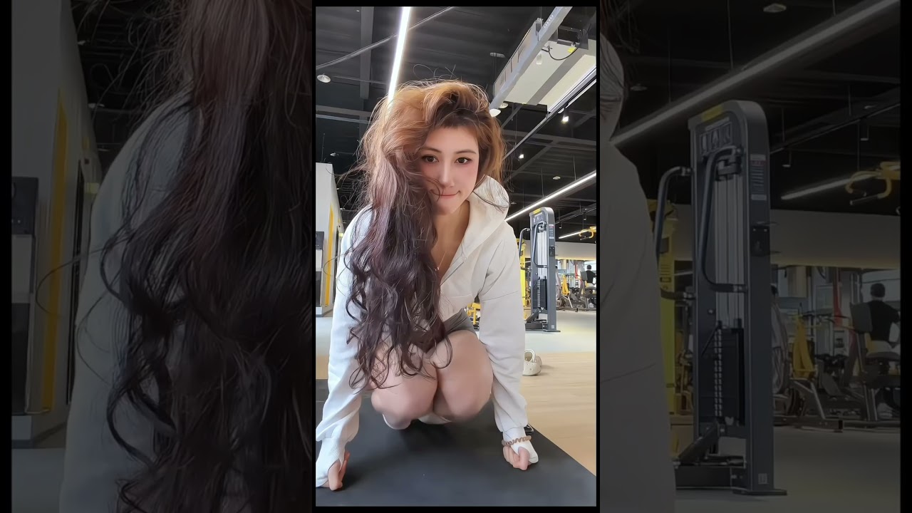 Chinese Girl Gym Workout 2828💪 Asian Fitness Model Inspiration