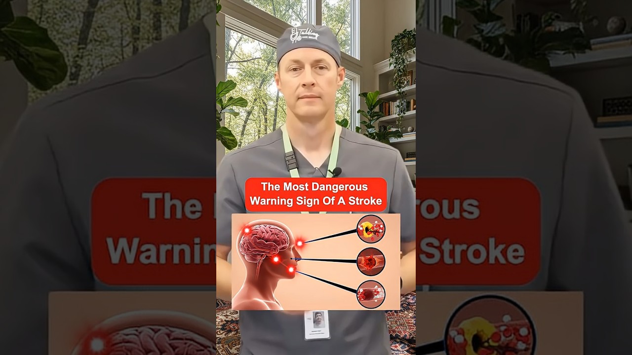 The Most Dangerous Warning Sign Of A Stroke #usa_tiktok #healthtip #health #usa #stroke