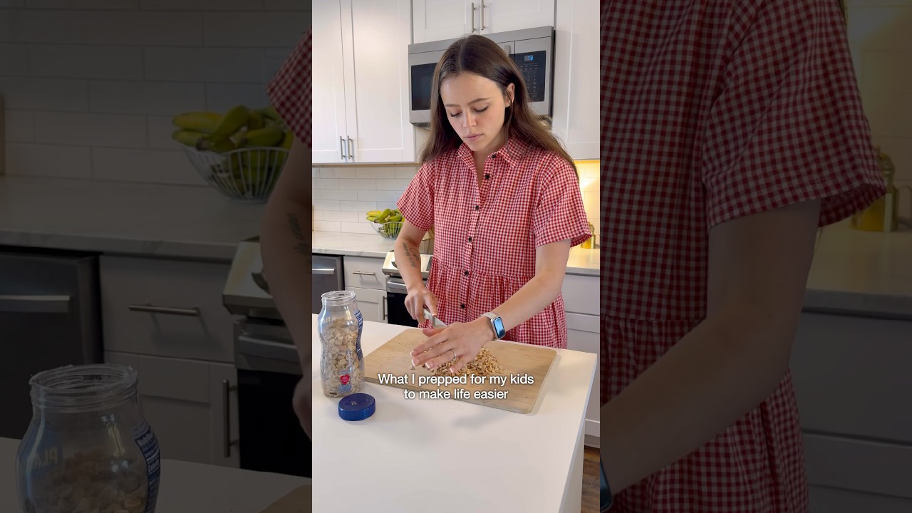 Healthy kids snack prep 👧 #mealprep #kids #health #organic #easy #ideas