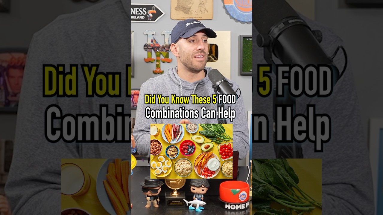 5 Food Combos To Improve Your Health! #shorts #food #health #diet #combo