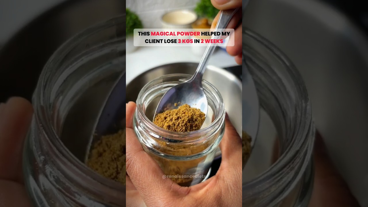 This magical powder helped my client lose 3 kgs in just 2 weeks #fatlossdrink #shorts #ytshorts