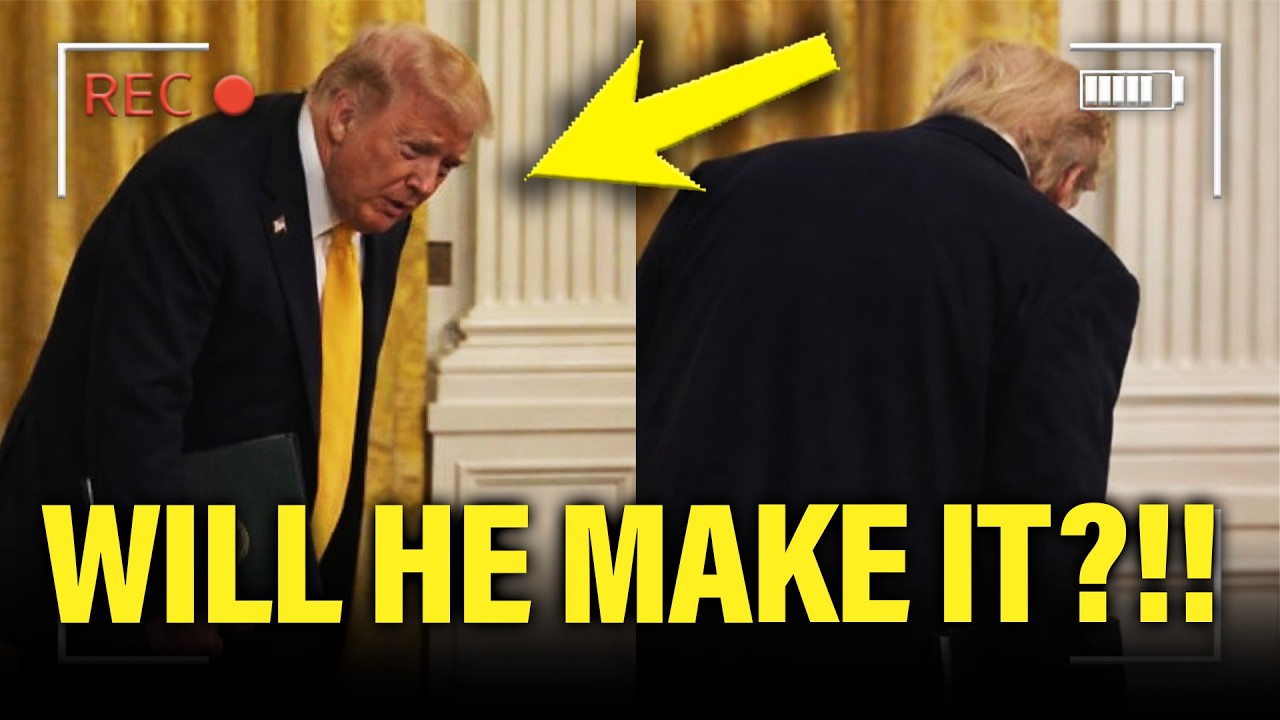 Trump’s Health VISIBLY CRASHES as War RUINS HIS LIFE!!!