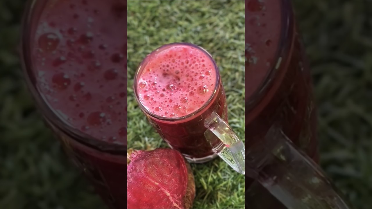 Healthy Beetroot Juice #beetrootjuice #health #hearttouching #healthyjuice #shorts