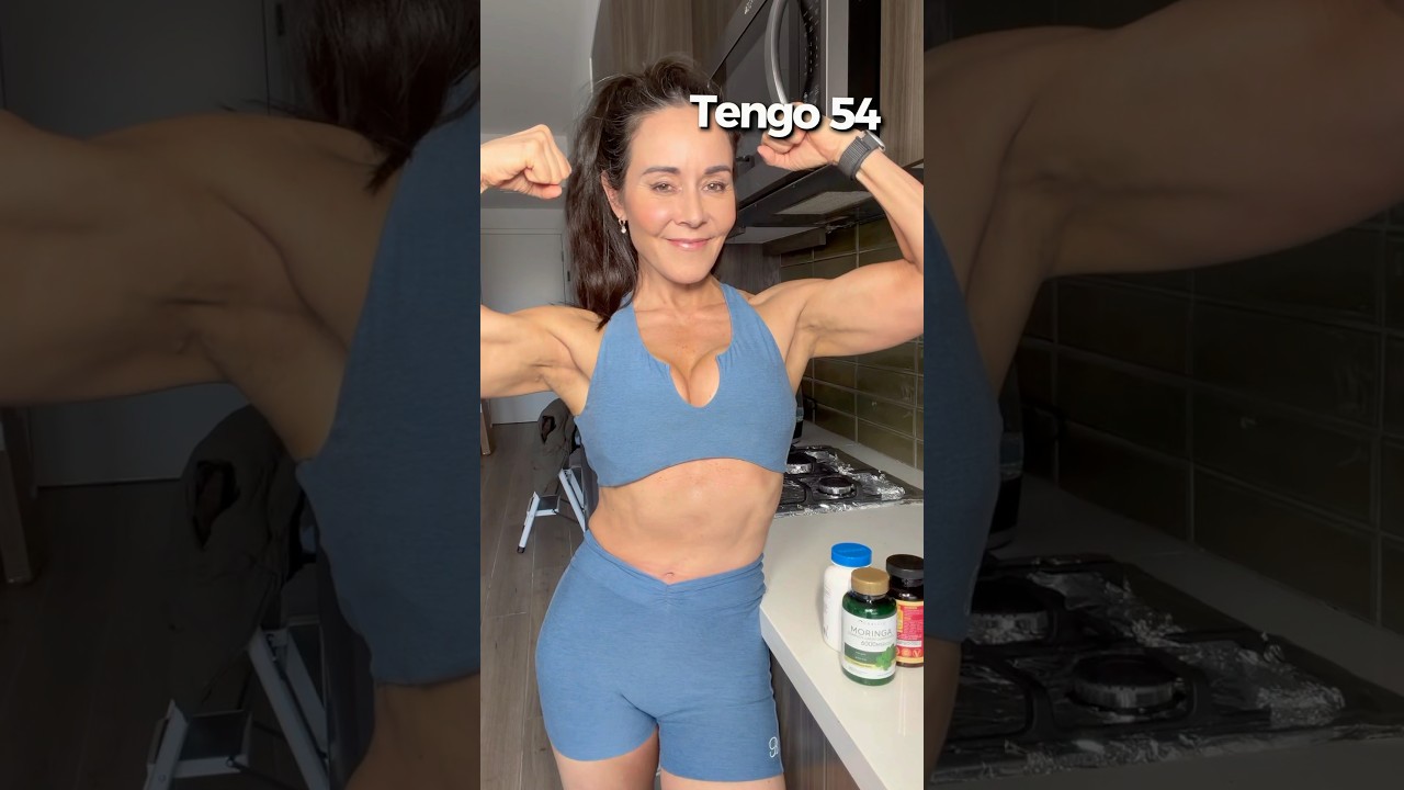 ESTO ES LO QUE TOMO TODOS LOS DÍAS A MIS 54 #fitness #rebecarubio #motivation