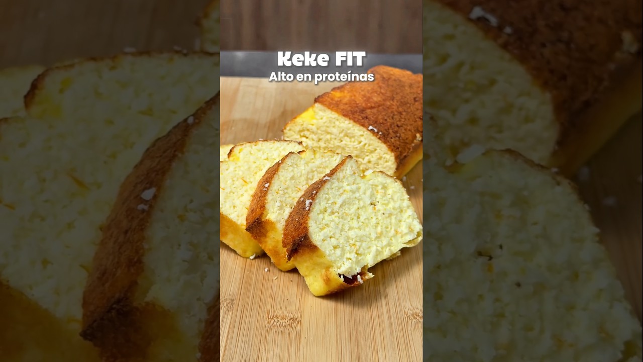 Keke Fit 🥧💪​¿Antojo de algo dulce? #fit #fitness #saludable #dieta