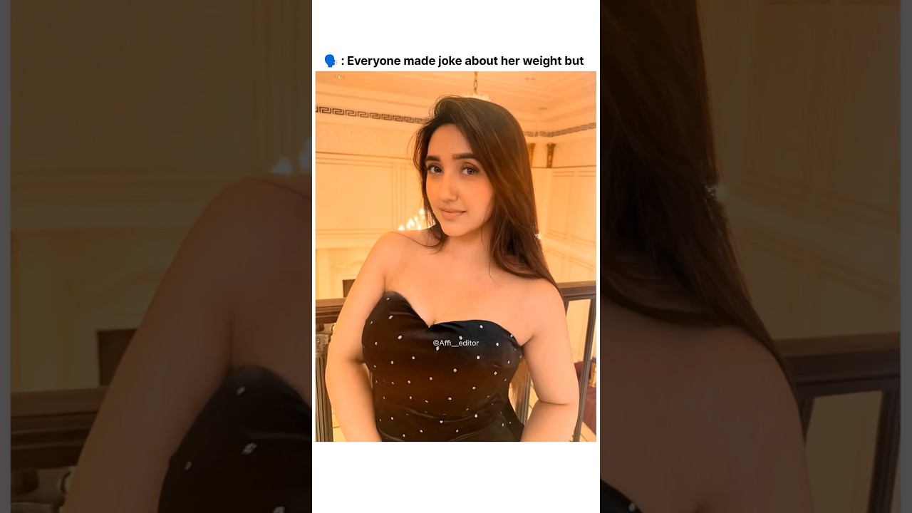 Everything changed in 2 months 🔥 #ashnoorkaur #weightloss #rampwalk #fitness