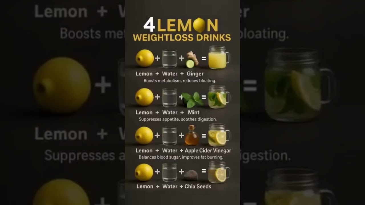 Weight Loss Ginger-Lemon Drink 🍋| plus the Best IBS home Treatment #health#food #shorts#NaturalDetox