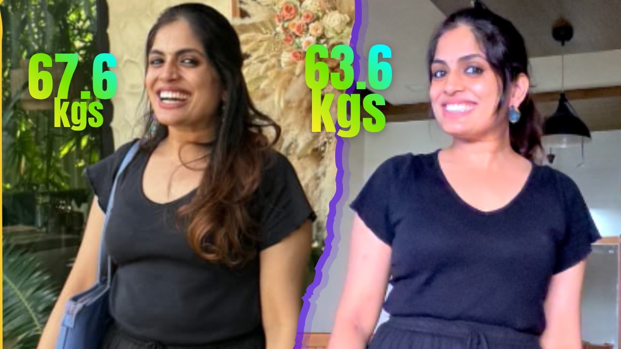 4 kgs lost in 1 month 💪 #weightloss #omaddiet #diet #health #fitness @sangeethaandleo7057