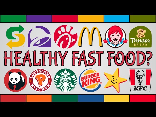 My Picks For The Healthiest Meals At Fast Food Restaurants