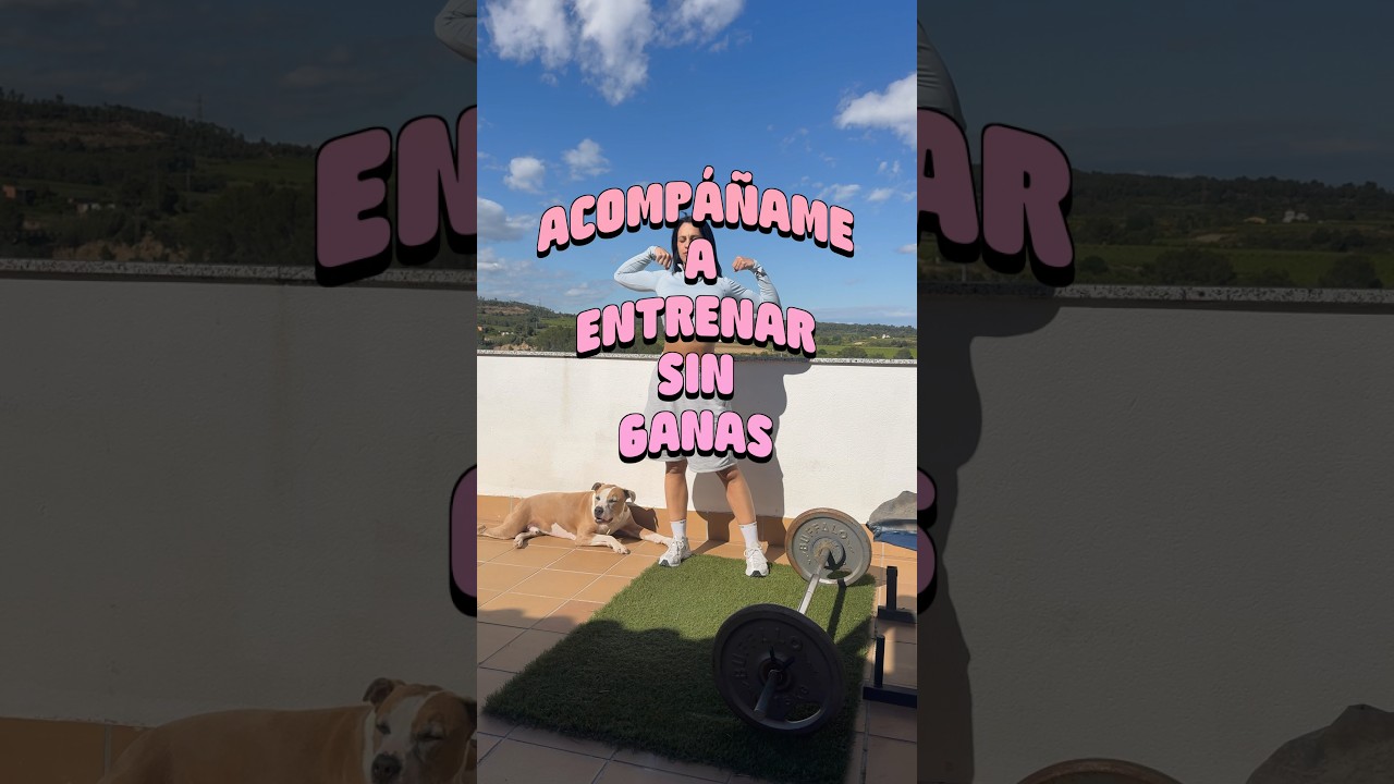 Entreno desganada para no quedarme desnalgada #fitness
