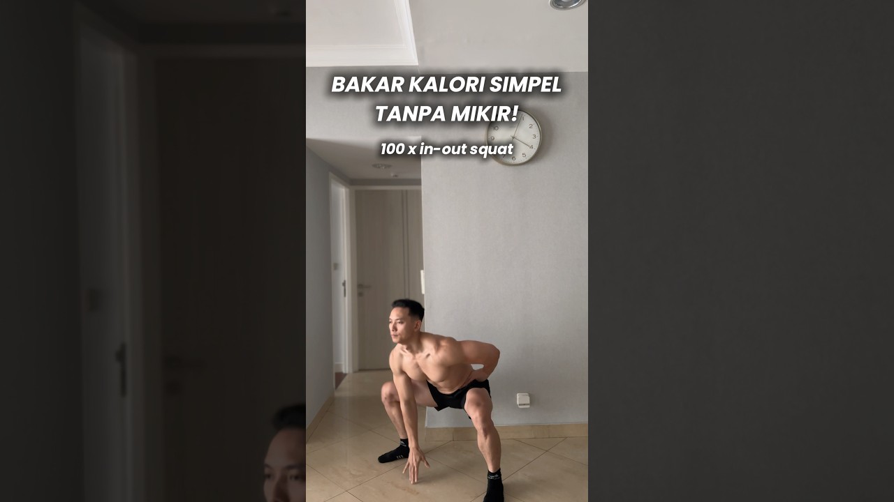 LATIHAN SIMPEL TAPI NGUCUR🔥 #fitness #workout #weightloss #fatloss #tips