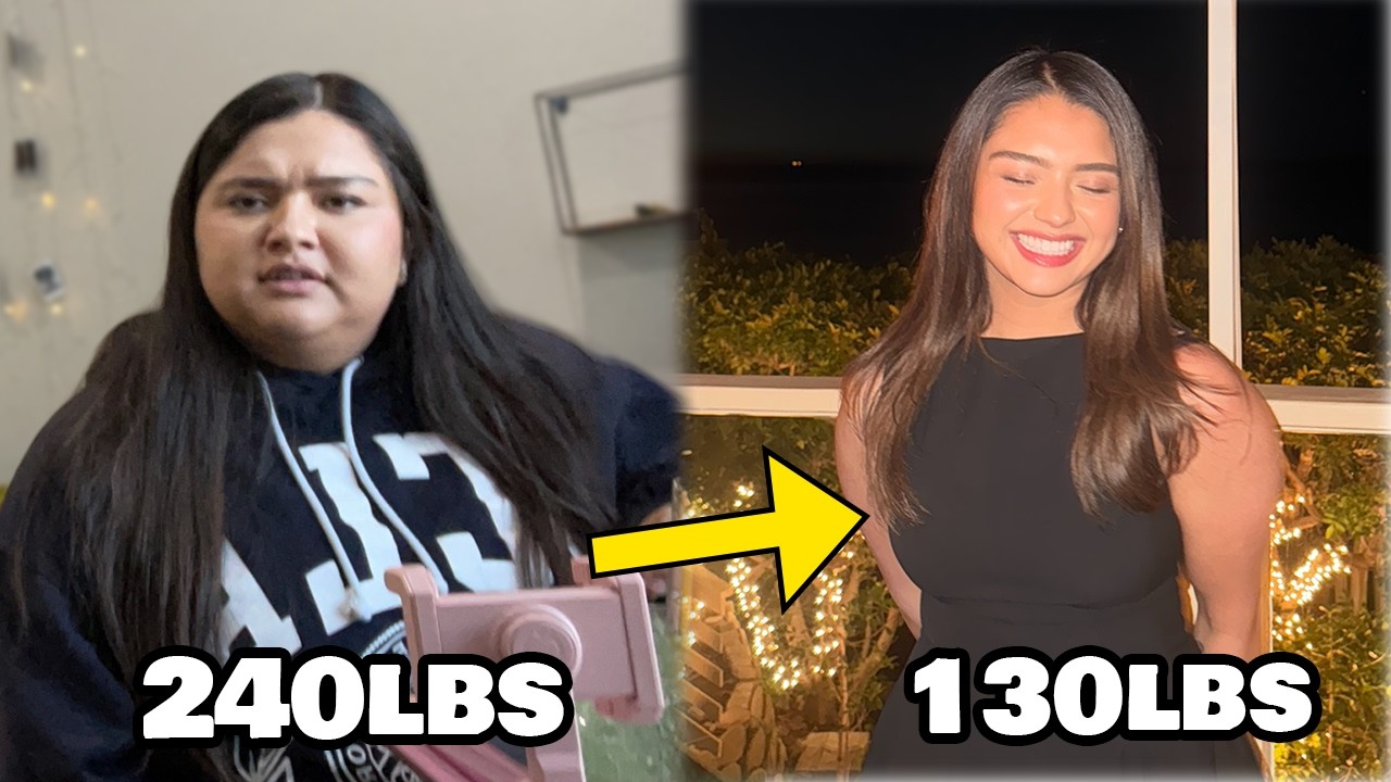 110 pound weight loss transformation