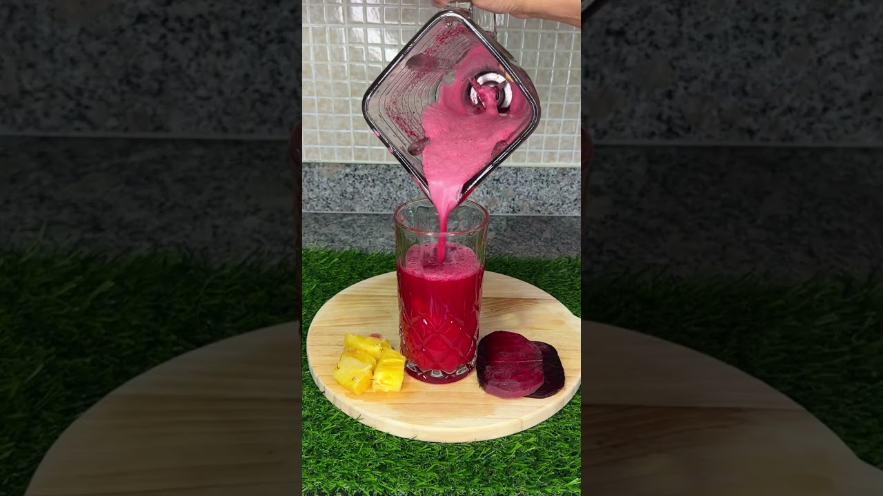 Mezcla piña con remolacha #reels #shortvideo #shorts #short #tips #health #healthy #healthylifestyle