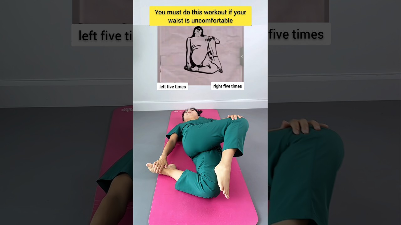 Relieve Lower Back Pain Fast With This 5-Minute Daily Routine #fitness