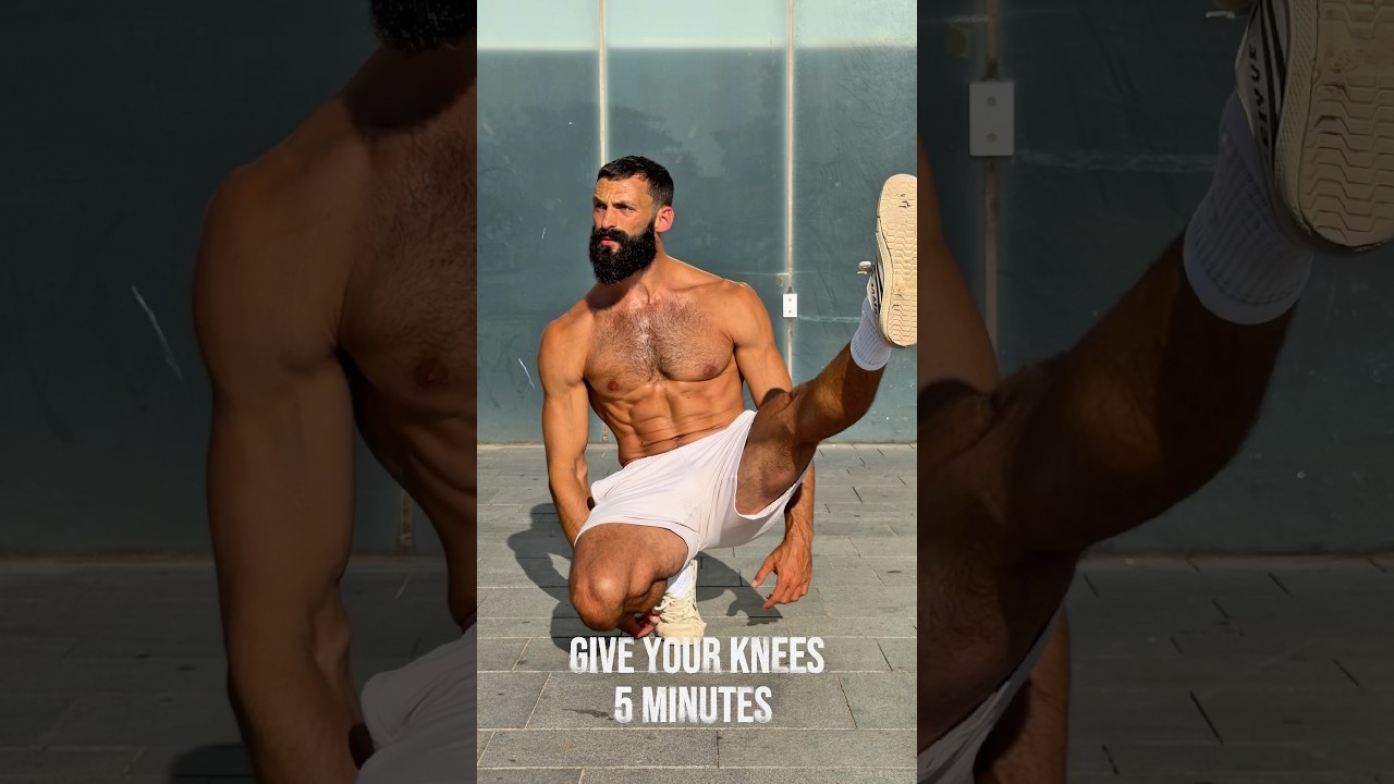 Give your knees 5 minutes #royegold #kneepain #health