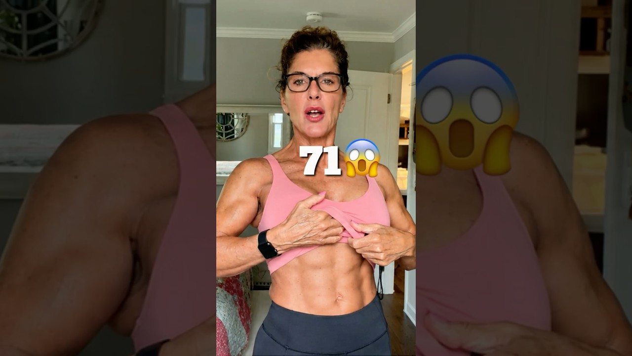I’M 71! But I’m stronger than you!🔥💪 #health #wellness #longevity