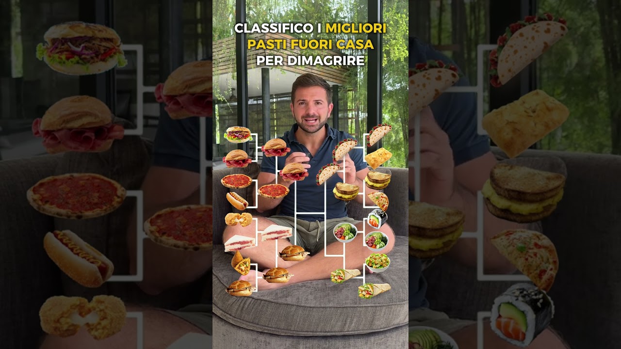 ECCO IL MIGLIOR PASTO VELOCE FUORI SE VUOI DIMAGRIRE!