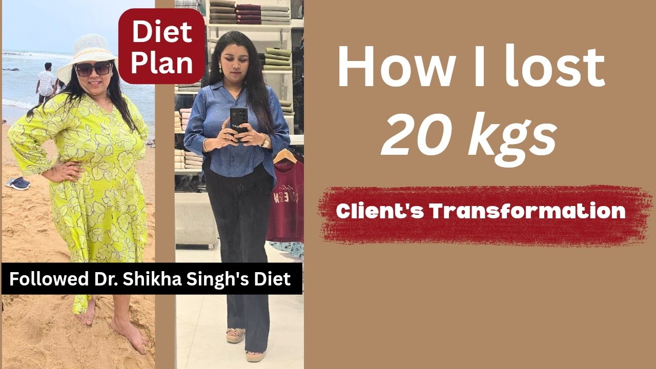 Chandana diet plan By Dr. Shikha Singh | Weight Loss Journey/Diet Plan| Chandana Diet Plan | Hindi