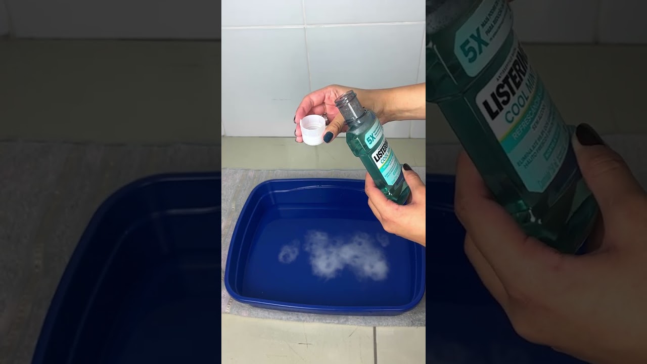 Pour Listerine directly on your feet and just wait… #health #feet #tips