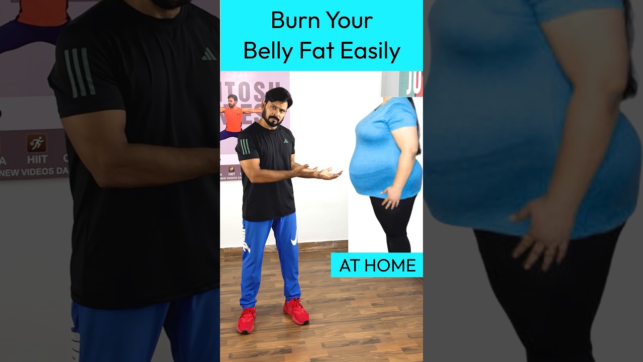 Burn your belly fat easily #ytshorts #fatloss #bellyfat #exercise #weightloss #workout #fitness