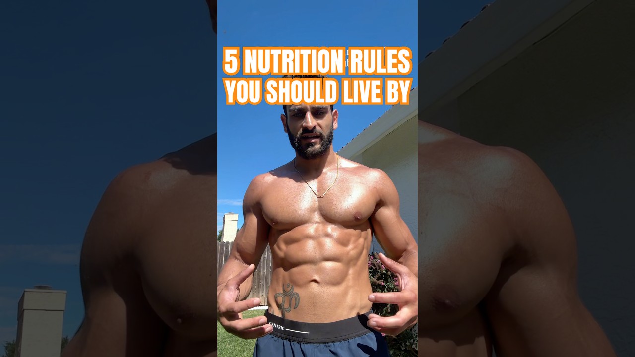 5 Nutrition Rules You Should Live By #nutrition #fasting #diet #eating #workout #nutritiontips #fyp