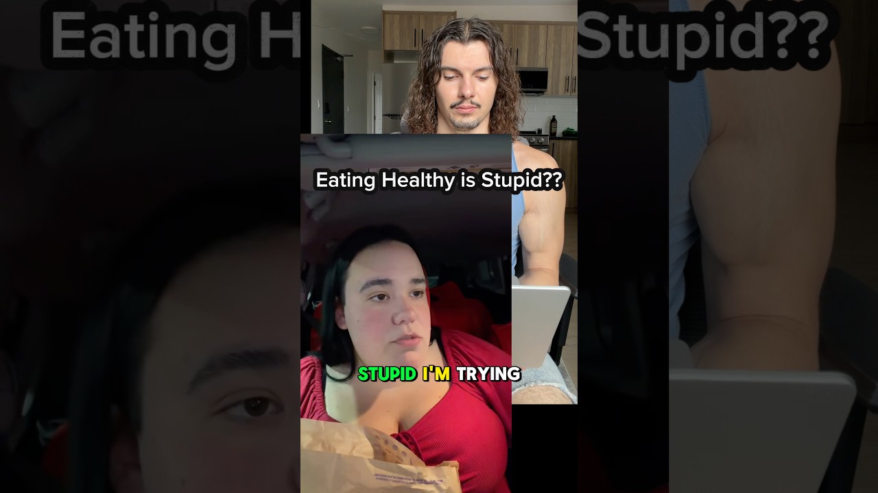 Eating Healthy is STUPID!? 🤔(Fat Loss Coach Reacts) #fitness