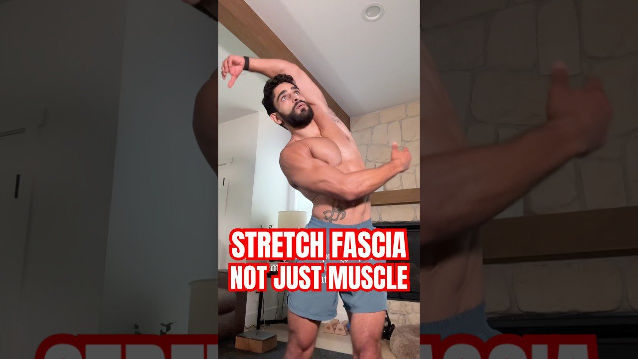 The Stretching Your Body Actually Needs #fascia #yoga #stretching #mobility #workout #fitness #fyp