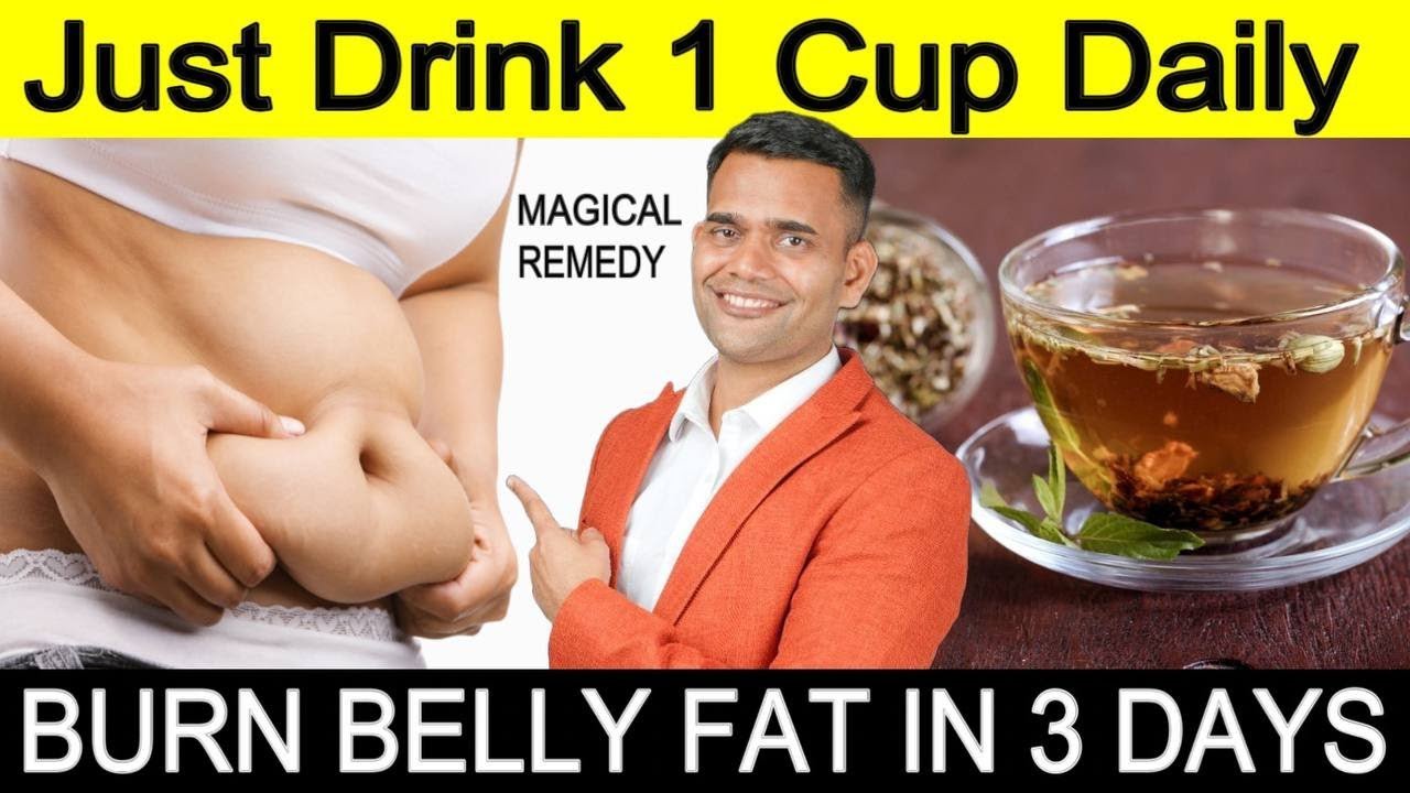 Just Drink 1 Cup Daily | Burn Belly Fat In 3 Days | Magical Home Remedies – Dr. Vivek Joshi