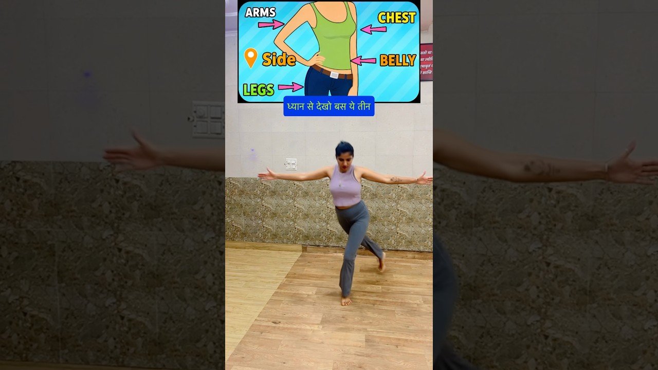3 home exercises for fatloss🔥#shorts #youtubeshorts #fatloss #weightloss #viralvideo #fitness #yt