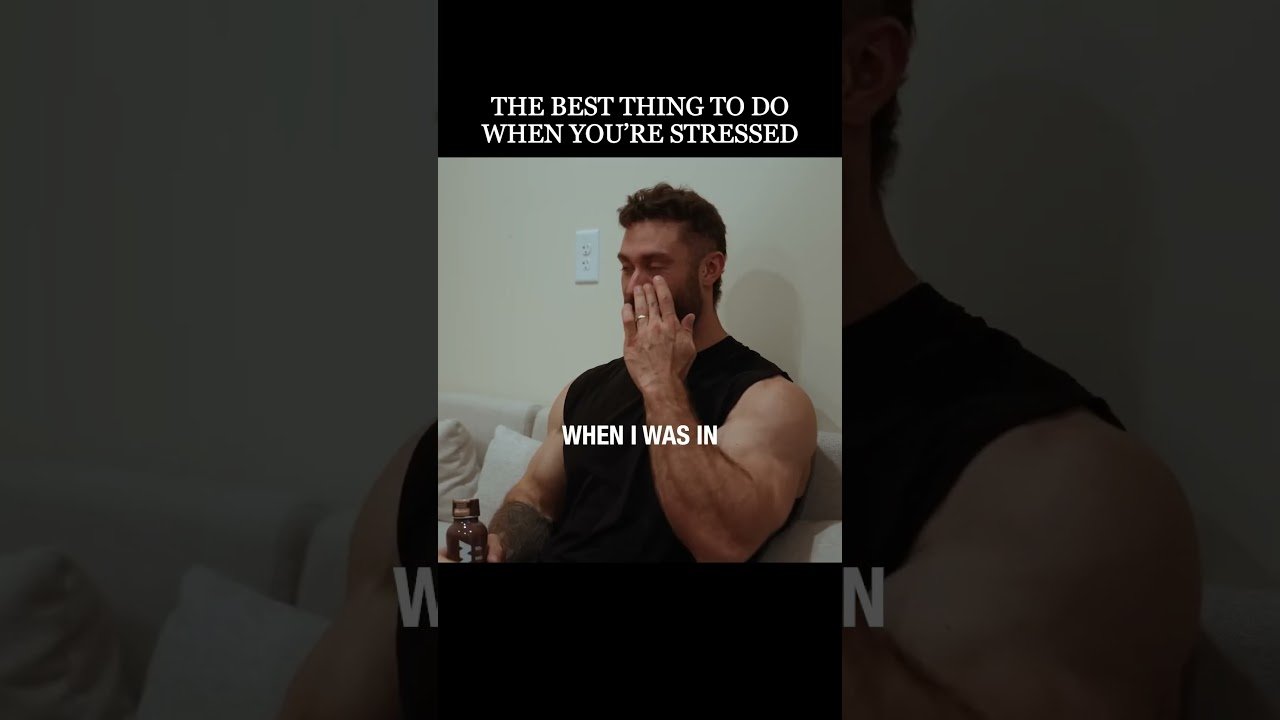 The best thing to do when you’re stressed