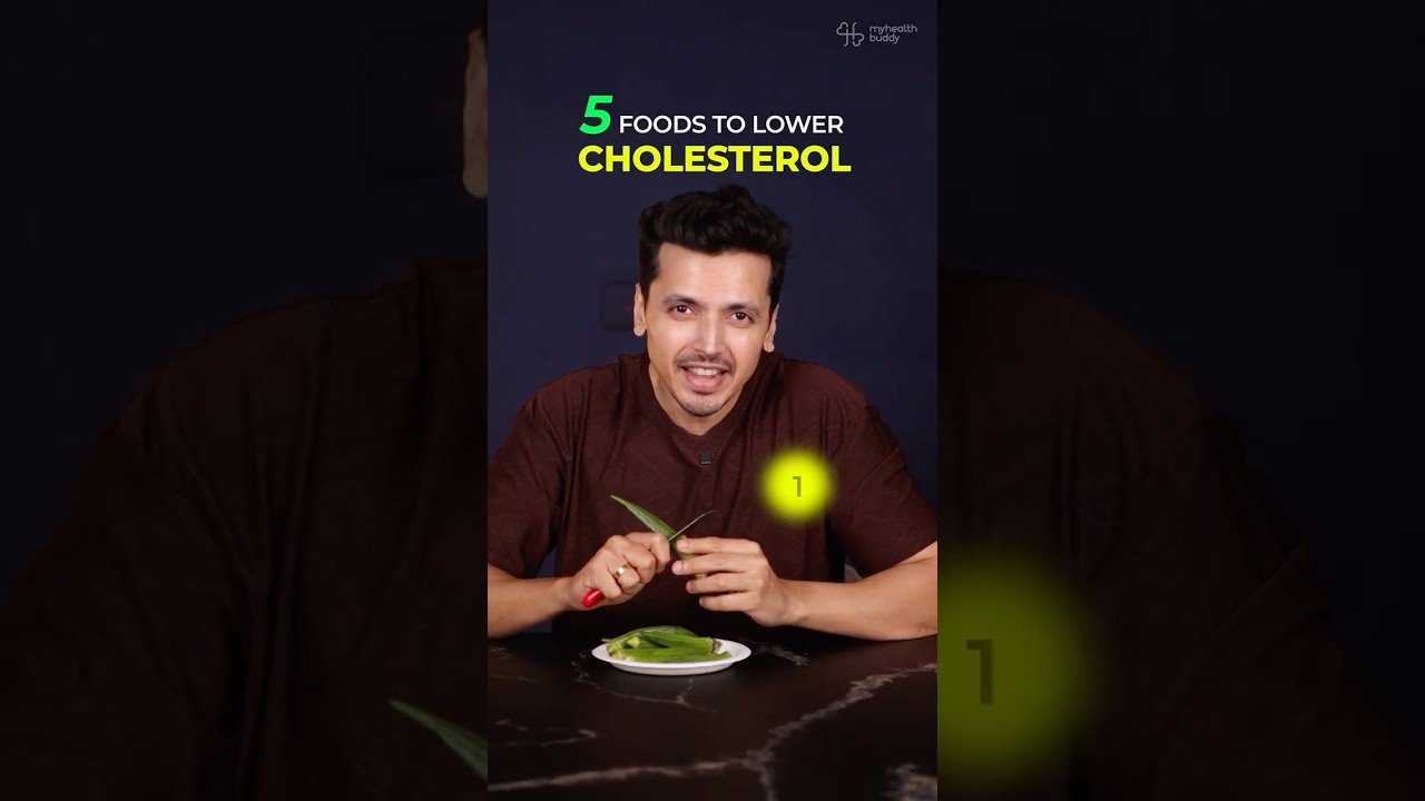 5 MAGIC Foods to reduce CHOLESTEROL naturally ! #nutrition #health #highcholesterol