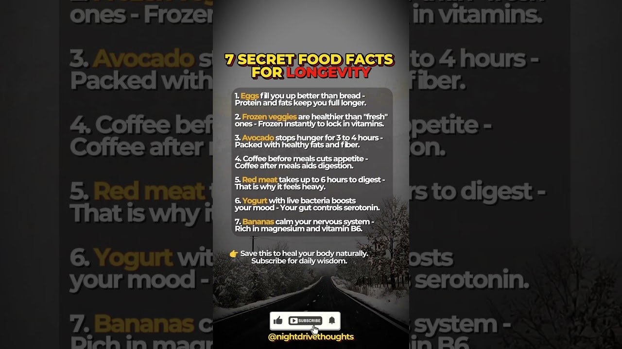 7 Foods That Silently Heal Your Body After 50 #shorts #wisdom #health