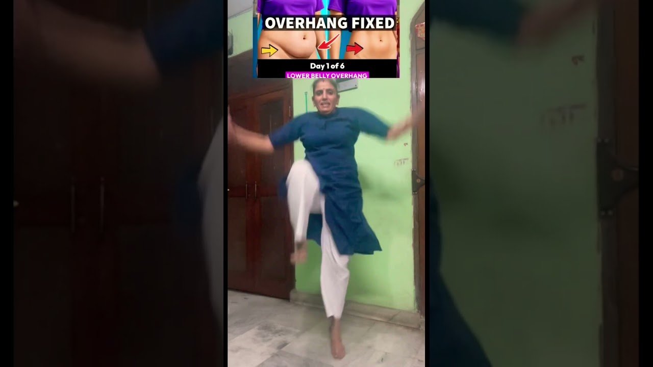 बेली और साइड फैट लॉस वर्कआउट ##shorts #bellyfatloss #fatloss #fitness #exercise #athome