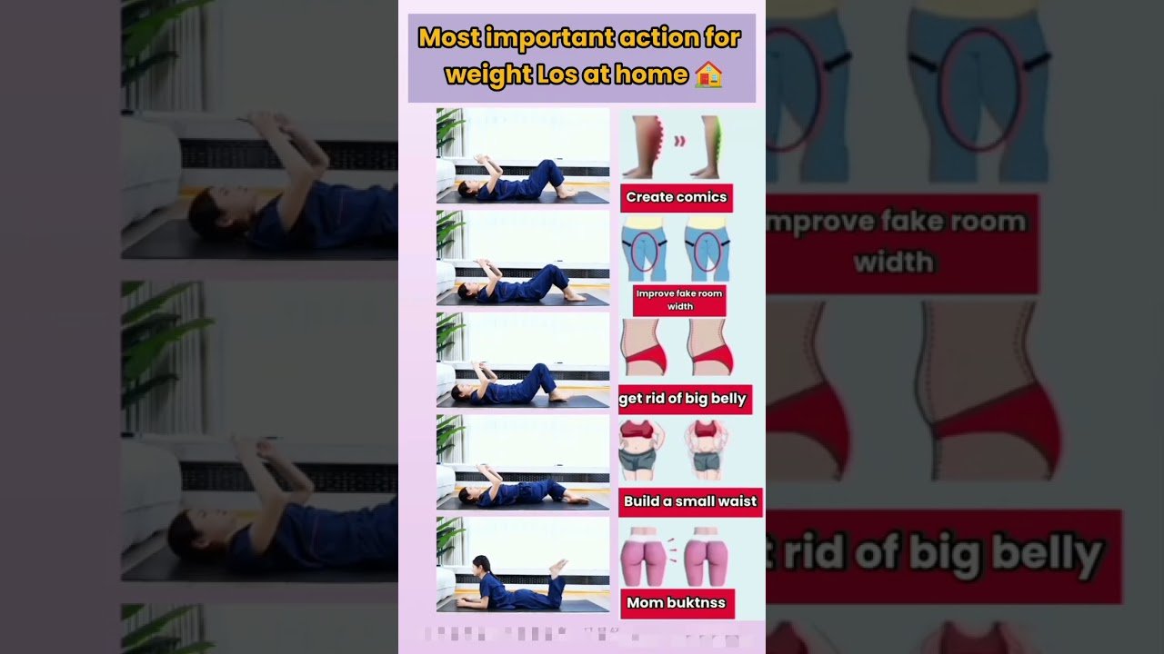 Best Home Workout for Weight Loss 🔥 Burn Fat & Get a Slim Waist #Shorts