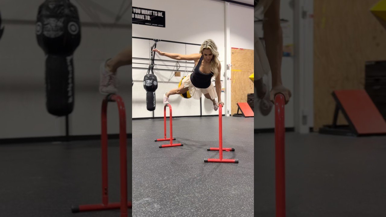 One Arm. One Leg. HOW?! 😳 #shorts  #fitness